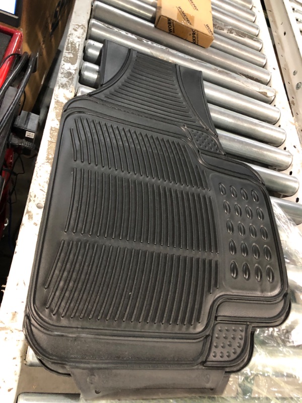 Photo 3 of Automotive Floor Mats Solid Black ClimaProof for all weather protection Universal Fit 