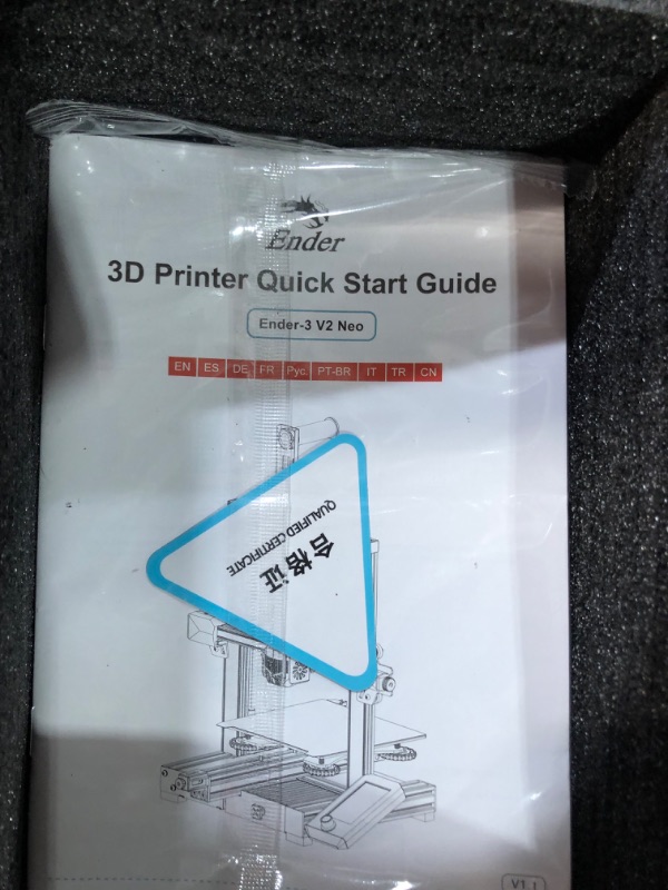 Photo 2 of Ender 3 V2 Neo. Ender 3 in an Ender 3 v2 box and missing assembly hardware and parts******PARTS ONLY*****
Official Creality Ender 3 V2 Neo 3D Printer with CR Touch Auto Leveling Kit,