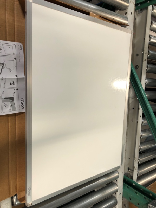 Photo 2 of Mead Dry-Erase Board, 24" x 18", Aluminum Frame