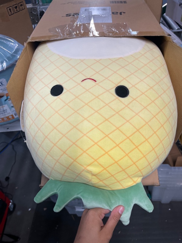 Photo 3 of Squishmallows Official Kellytoy Plush 16" Maui The Pineapple - Ultrasoft Stuffed Animal Plush Toy 16 in