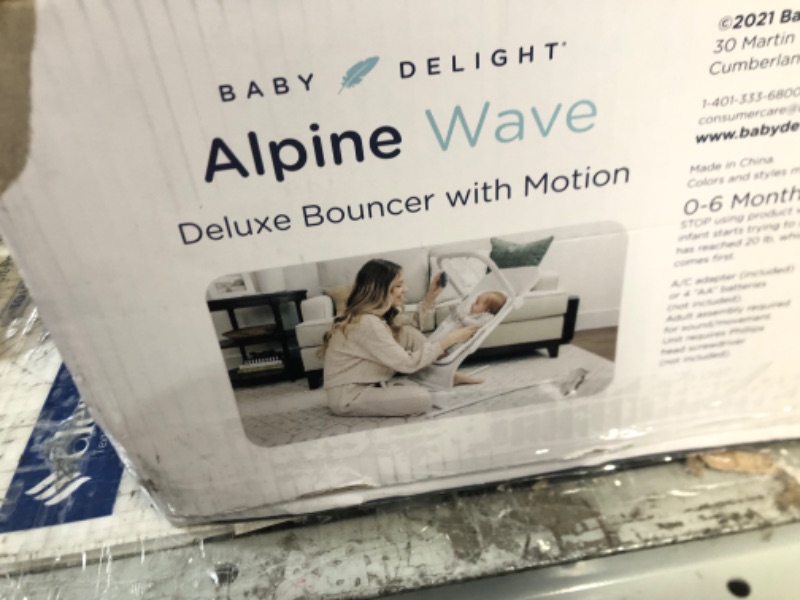 Photo 2 of Baby Delight Alpine Wave Deluxe Portable Bouncer | 