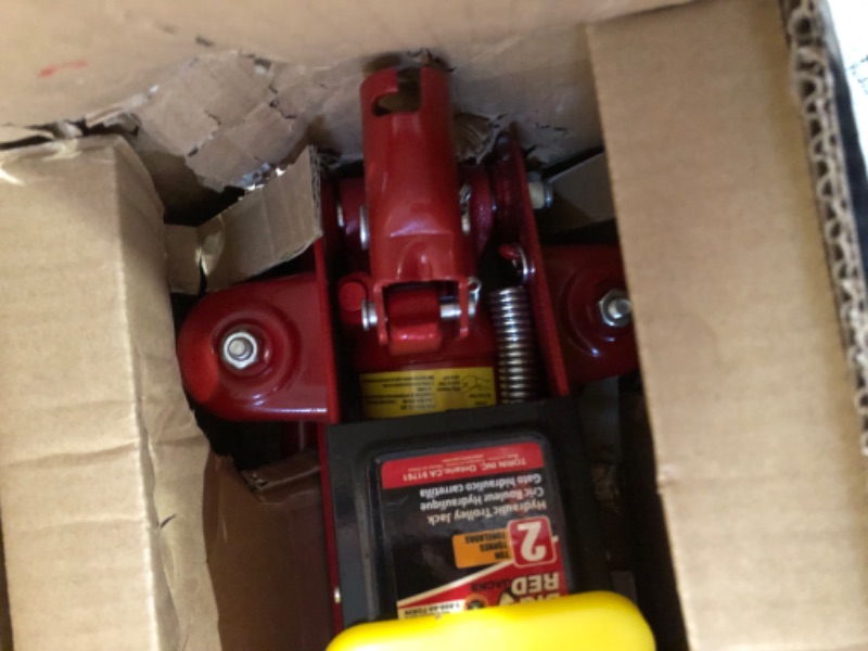 Photo 3 of BIG RED Torin Hydraulic Trolley Floor Jack Combo with 2 Jack Stands