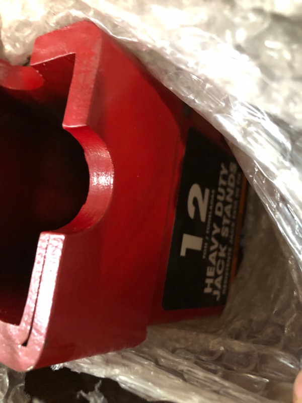 Photo 2 of **MISSING PARTS**
BIG RED ATZ120005R Torin Heavy Duty Pin Type Professional Car Jack 