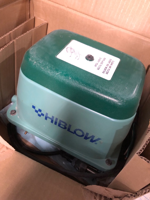 Photo 4 of *parts only* HIBLOW HP-80 Pond Aerator/ Septic Linear Air Pump