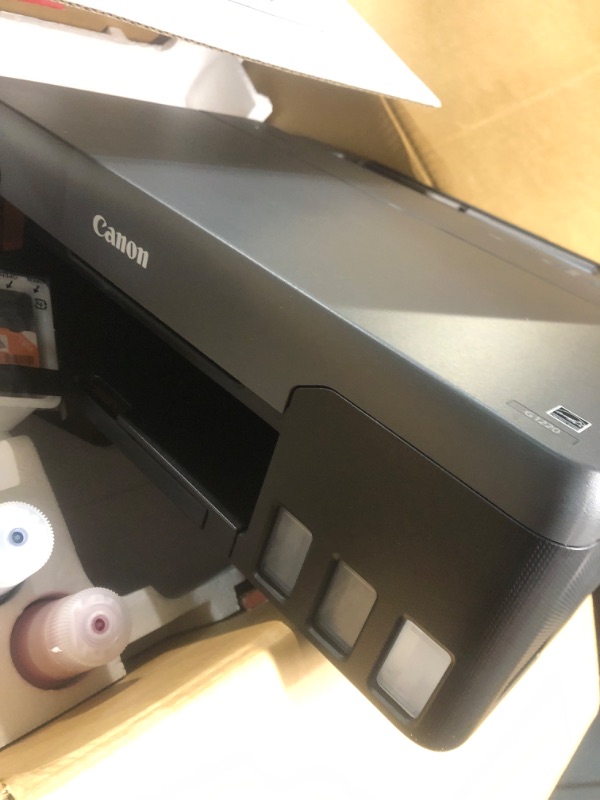 Photo 5 of Canon PIXMA G1220 Wired USB MegaTank Color Single-Function Inkjet Printer