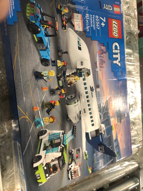 Photo 6 of *AS IS - NON REFUNDABLE* LEGO City Passenger Airplane 60367 Building Toy Set;