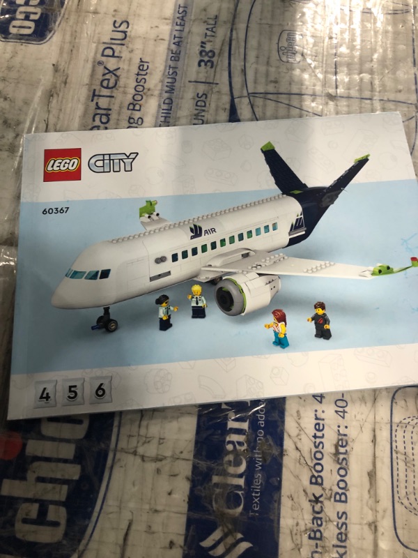 Photo 3 of *AS IS - NON REFUNDABLE* LEGO City Passenger Airplane 60367 Building Toy Set;