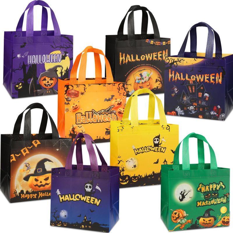 Photo 1 of (2 Pack) STYPOP Halloween Trick or Treat Bags 16PCS