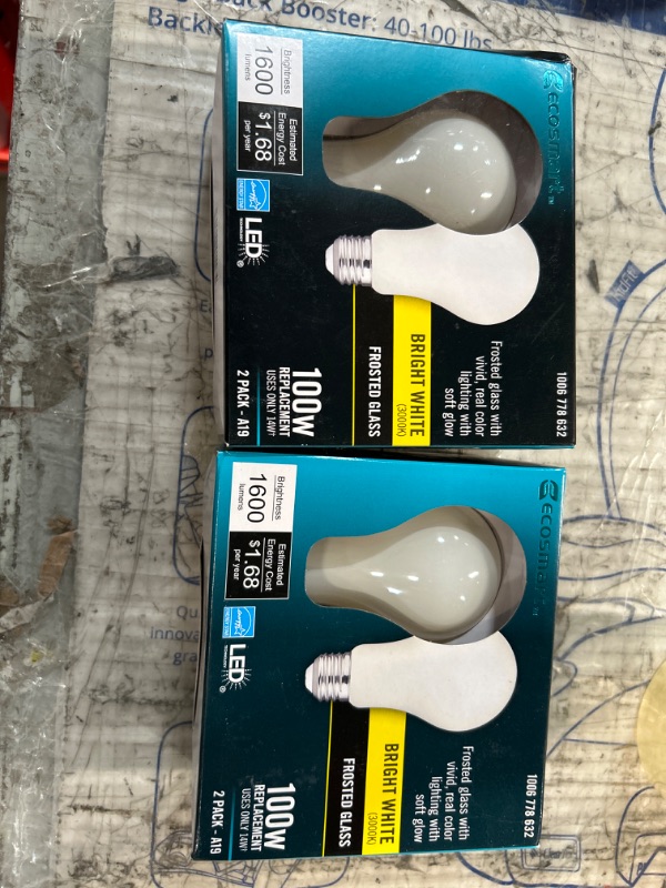 Photo 4 of ** 3 bulbs** 60-Watt Equivalent A19 Dimmable CEC Dusk to Dawn LED Light Bulb with Selectable Color Temperature (1-Pack) ---- 60-Watt Equivalent A19 Dimmable CEC Dusk to Dawn LED Light Bulb with Selectable Color Temperature (2-Pack)