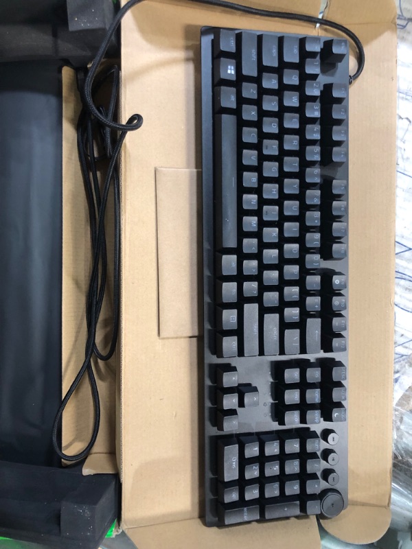 Photo 2 of Razer Huntsman V2 Optical Gaming Keyboard: Fastest Clicky Optical Switches w/Quick Keystrokes & 8000Hz Polling Rate