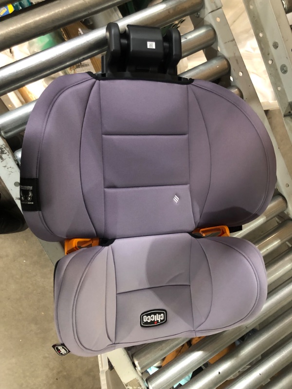 Photo 3 of Chicco KidFit ClearTex Plus 2-in-1 Belt-Positioning Booster Car Seat, Backless and High Back Booster Seat, for Children Aged 4 Years and up