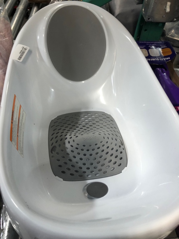 Photo 2 of Boon SOAK™ 3-Stage Bathtub - Gray White