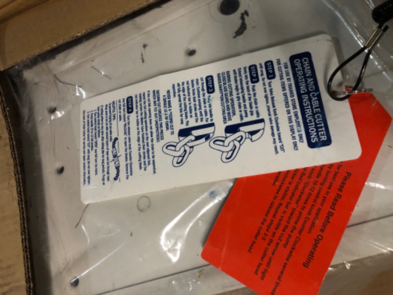 Photo 4 of **NONREFUNDABLE**FOR PARTS OR REPAIR**SEE NOTES**
AnySizeBasket 44-0 Model 44 Hydraulic Chain and Cable Cutter, Capacity Up to 3/8" High Test Chain