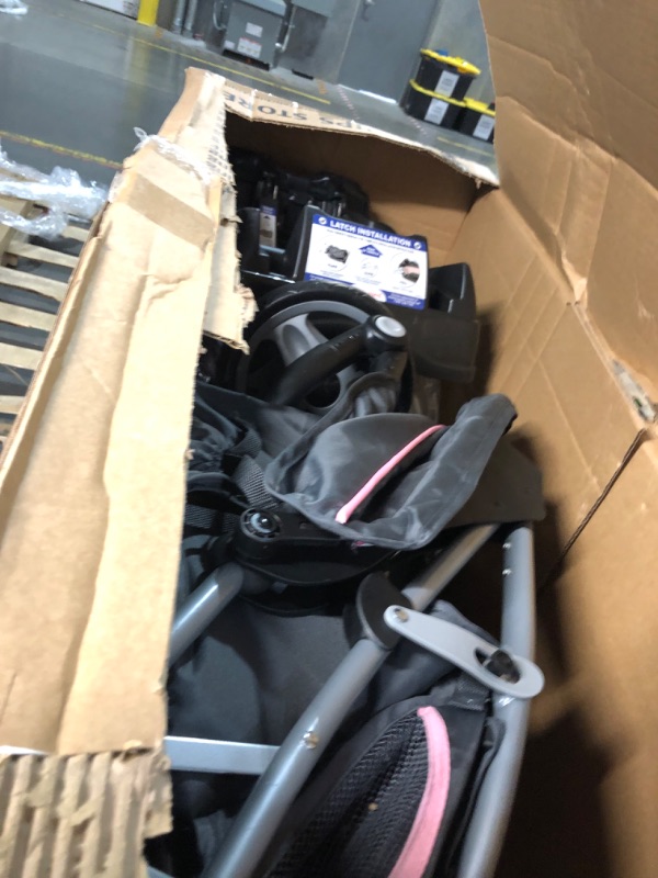 Photo 1 of Baby Trend Skyline 35 Travel System, Starlight Pink Starlight Pink Skyline 35 Travel System