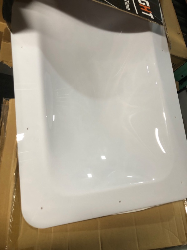 Photo 2 of Nizzipum RV Skylight Thick Impact Resistant RV Skylight Replacement Durable RV Skylight Cover 18”x26” Fitting 14" x 22" 