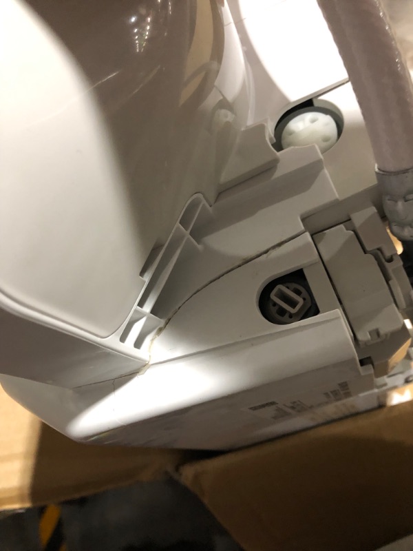 Photo 7 of *MAJOR DAMAGE-PARTS ONLY DUE TO DAMAGE SEE PHOTOS*
TOTO WASHLET A2 Electronic Bidet Toilet Seat White - SW3004#01