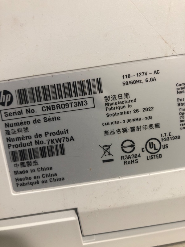 Photo 5 of HP Color LaserJet Pro M283fdw Wireless All-in-One Laser Printer, 