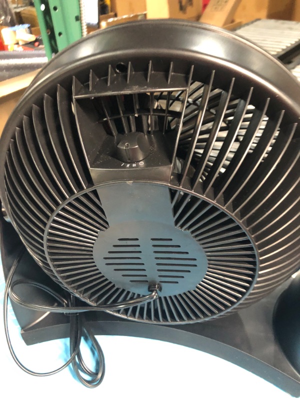 Photo 4 of 12 in. 3 Speed Whole Room Circulator Floor Fan