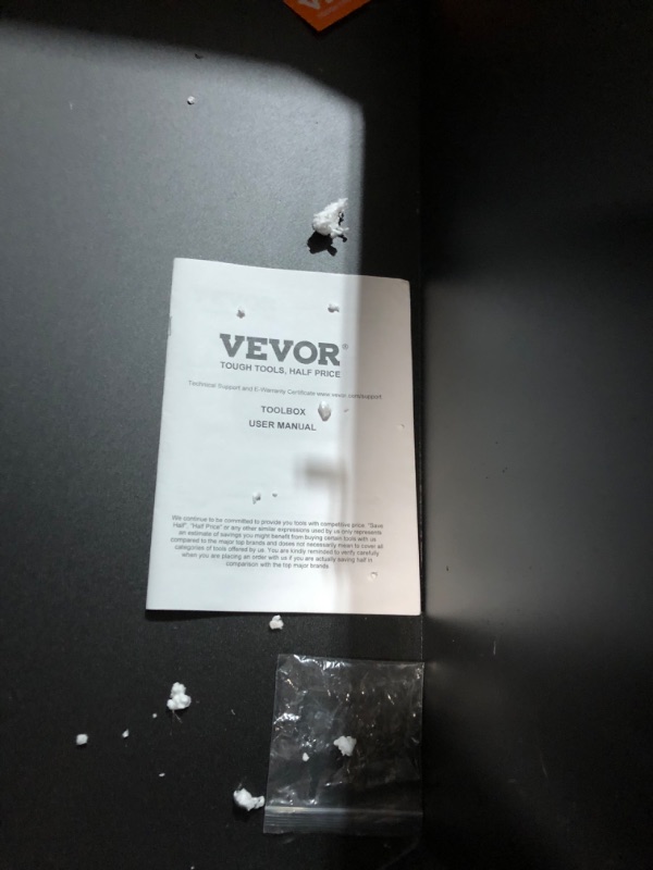 Photo 1 of VEVOR Trailer Tongue Box, Steel Tongue Box Tool Chest, Heavy Duty Trailer Box Storage with Lock and Keys,Truck Bed, RV Trailer, 36"x12"x12" 36" Steel