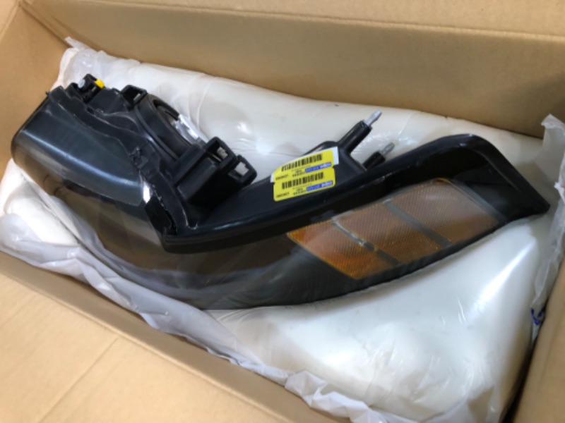 Photo 3 of TYC Left Headlight Assembly Compatible with 2001-2004 Ford Mustang Driver Side