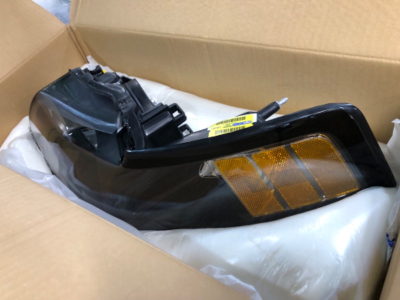 Photo 2 of TYC Left Headlight Assembly Compatible with 2001-2004 Ford Mustang Driver Side