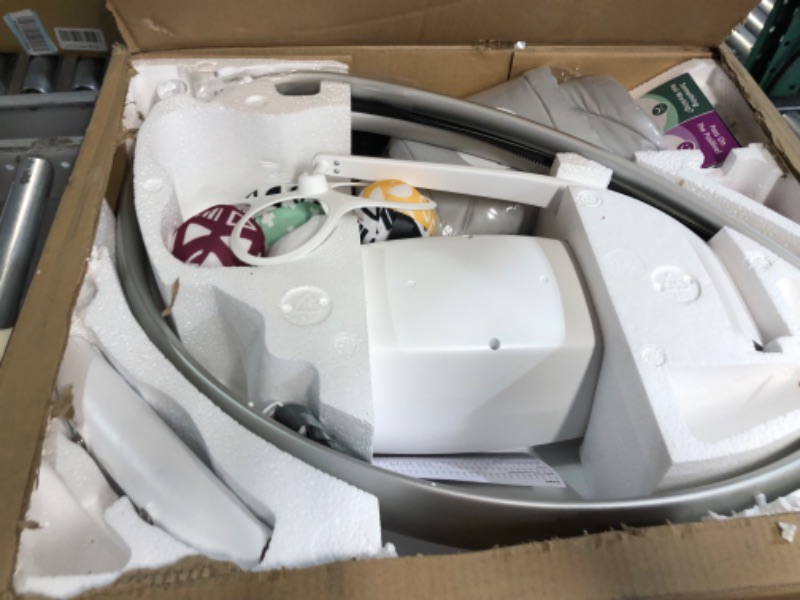 Photo 1 of 4moms MamaRoo Multi-Motion Baby Swing, Bluetooth Baby Swing with 5 Unique Motions, Grey