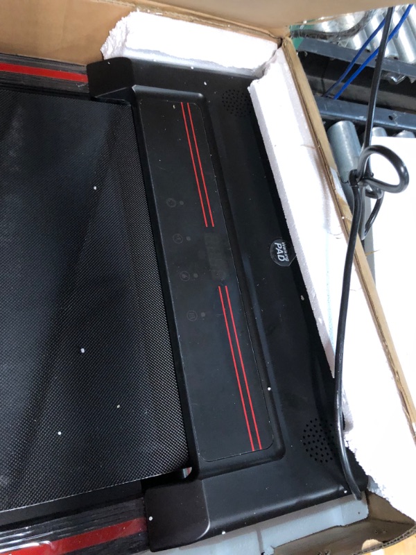 Photo 2 of Sperax Treadmill-Walking Pad-Under Desk Treadmill-2 in 1 Folding Treadmill-Treadmills for Home-Black Red