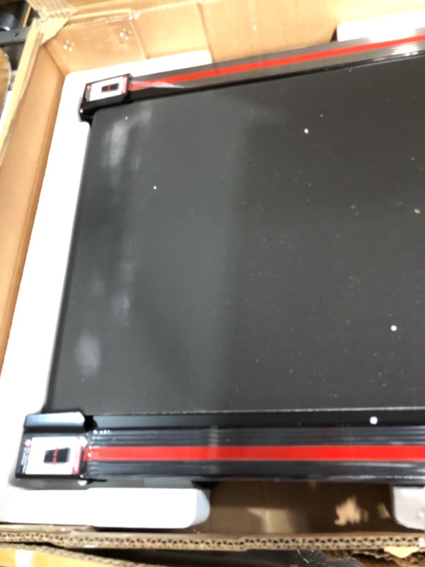 Photo 1 of Sperax Treadmill-Walking Pad-Under Desk Treadmill-2 in 1 Folding Treadmill-Treadmills for Home-Black Red