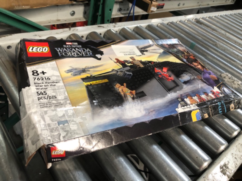 Photo 2 of **SEE NOTES** LEGO Marvel Black Panther: Wakanda Forever War on The Water 76214 Building Toy Set