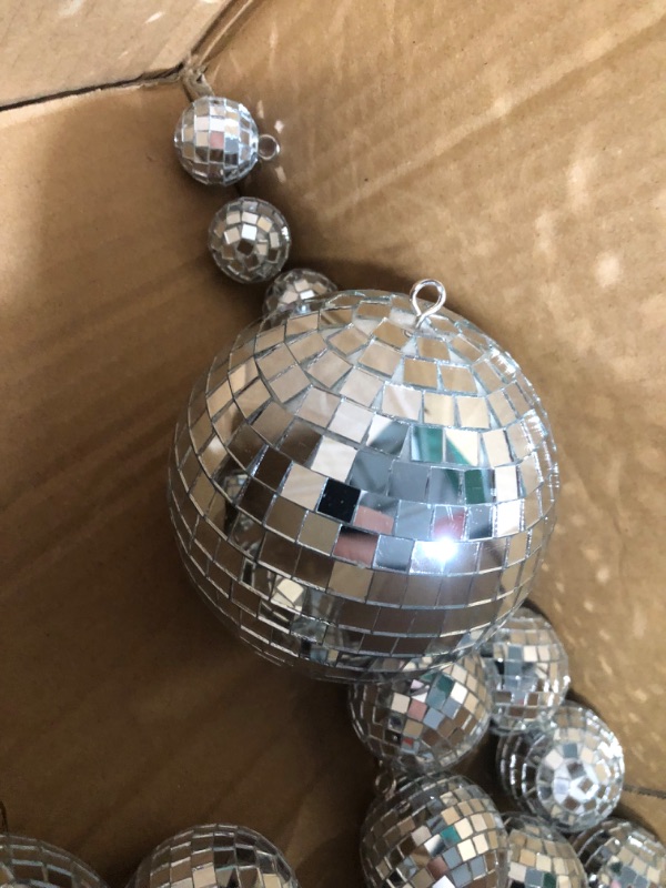 Photo 3 of **SEE PHOTOS** Set of 4", 3", 2", & 1" Disco Balls