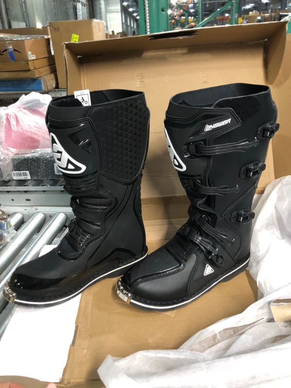 Photo 4 of Answer Racing 445181 Powersports Motocross Protection Gear: AR1 Boots, Black, Size 14