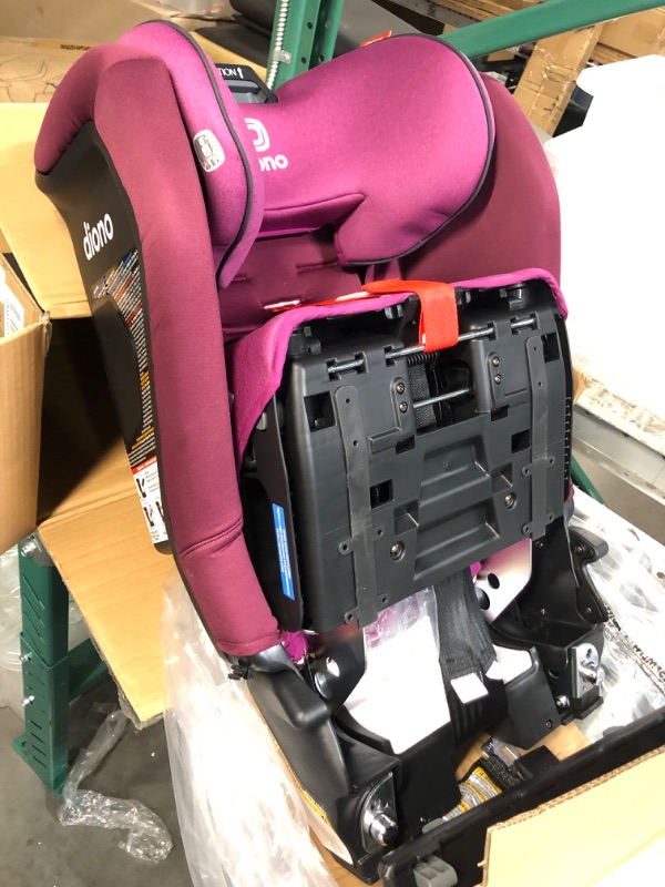 Photo 2 of Diono Radian 3R SafePlus, All-in-One Convertible Car Seat, Rear and Forward Facing, Purple Plum