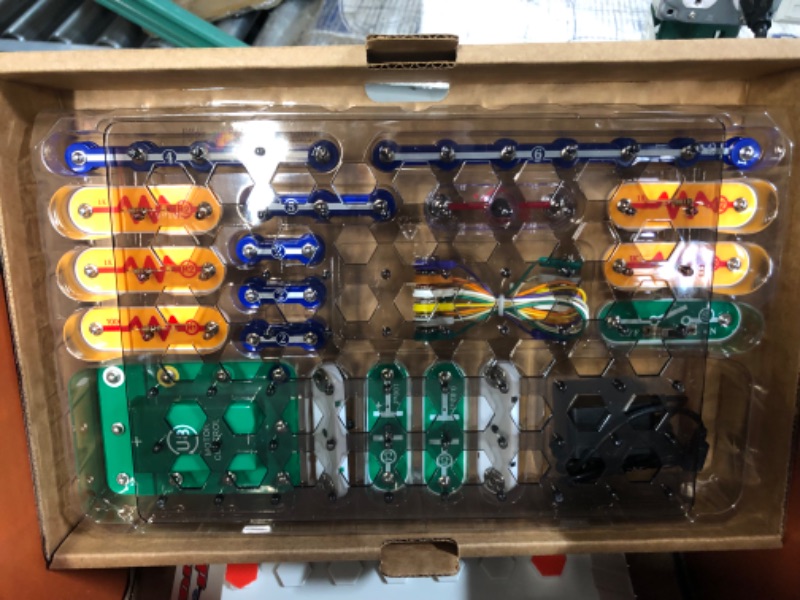 Photo 1 of Snap Circuits Code Journey, Build Your Circuit, Code Your Commands, and Drive, Bluetooth Controlled, STEM Building Toy for Ages 8 to 108
