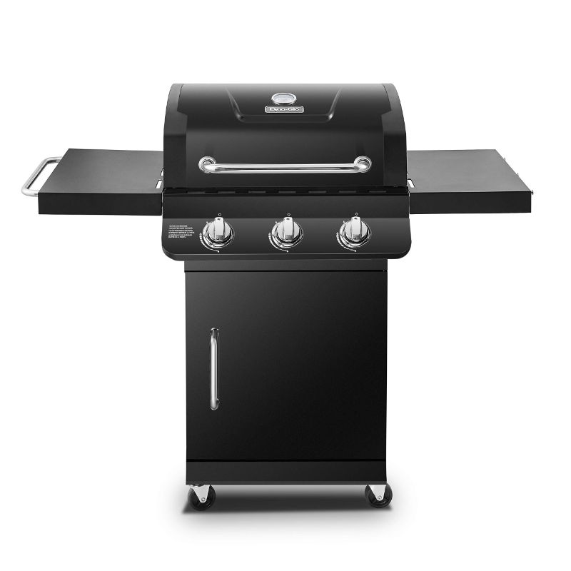 Photo 1 of **SEE NOTES** Dyna-Glo 3 Burner Propane Gas Grill, Black Black Propane Gas Grill