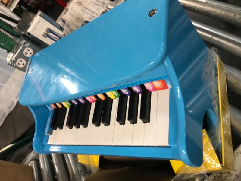 Photo 5 of **SEE NOTES** Melissa & Doug Learn-to-Play Piano With 25 Keys and Color-Coded Songbook - Blue - Toy Piano For Baby, Kids Piano Toy, Toddler Piano Toys For Ages 3+