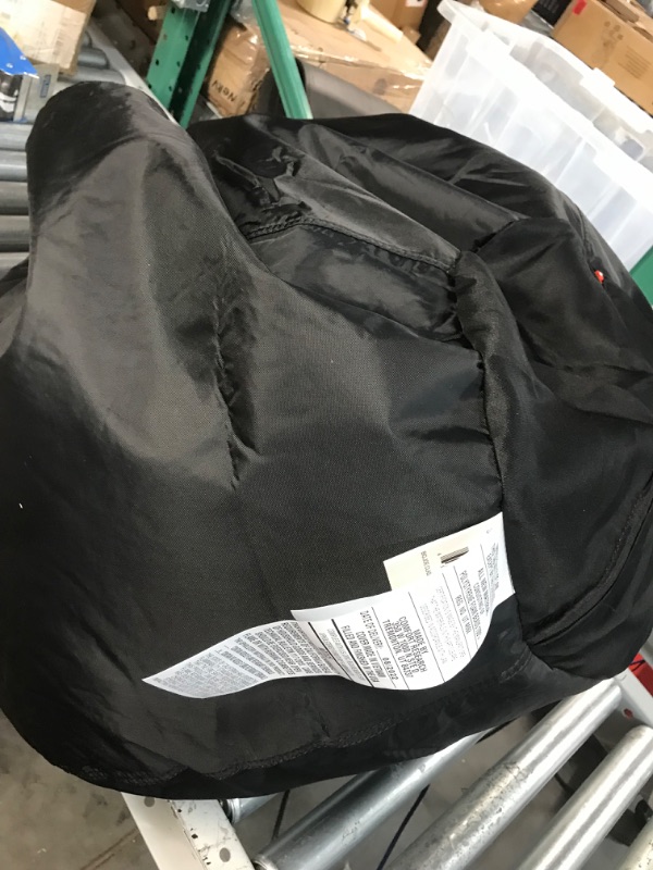 Photo 2 of **USED BUT APPEARS NEW** Big Joe Classic Bean Bag Chair, Black Smartmax, Durable Polyester Nylon Blend, 2 feet Round