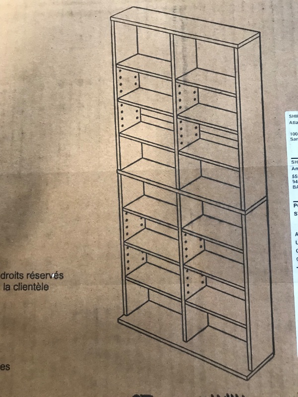 Photo 4 of **SEE PHOTOS** Atlantic Oskar Adjustable Media Cabinet