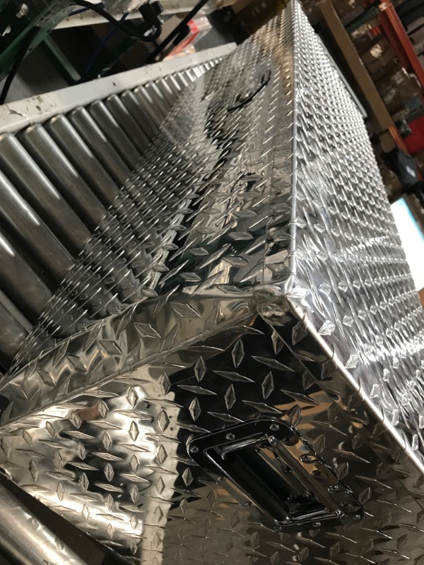 Photo 1 of **DENTED & LOCKED/NO KEY** 48"x15"x15" Tool Box