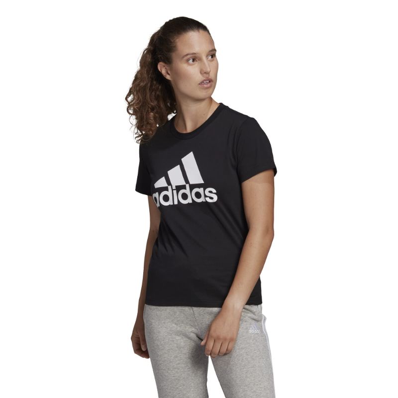 Photo 1 of adidas Women's Essentials Logo Tee X-Small Black / White