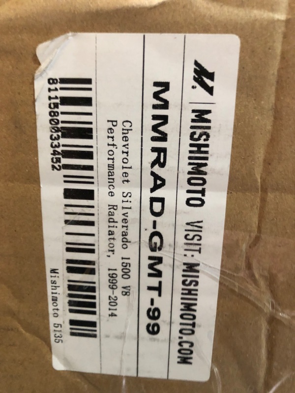 Photo 7 of **USED BUT APPEARS NEW** Mishimoto MMRAD-GMT-99 Performance Aluminum Radiator Compatible With Chevrolet Silverado 1999-2014