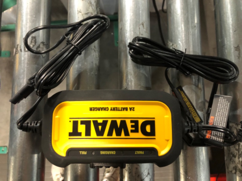 Photo 3 of **READ NOTES BELOW*DEWALT DXAEC2 DXAEC2 Professional 2-Amp Automotive Battery Charger and Maintainer