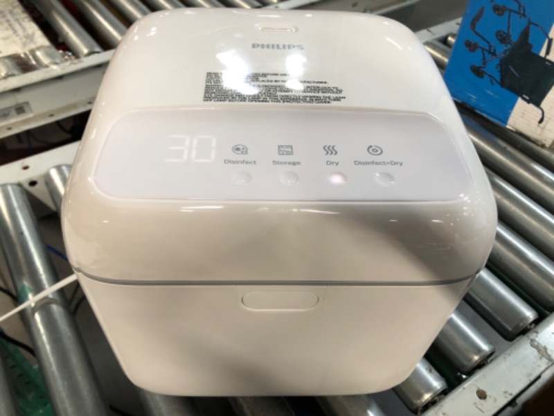 Photo 1 of **USED BUT APPEARS NEW** Philips UV Light Sanitizer Box | Disinfect Everyday Items, Baby Products, Tablets in Minutes | Touch Control | Auto-Off Safety | ETL Listed & EPA Certified