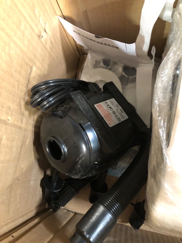 Photo 1 of FBSPORT Inflatable Air Gymnastics Mat Training Mats 4/8 inches Thickness Gymnastics Tracks for Home Use/Training/Cheerleading/Yoga/Water with Pump White+Green 20ft*3.3ft*4in(6*1*0.1m)