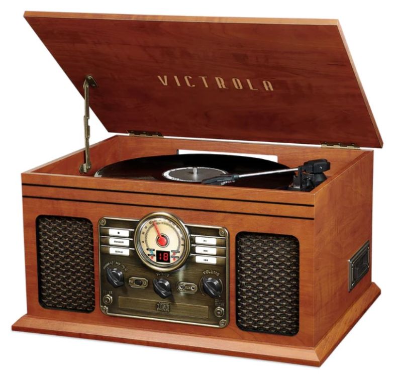 Photo 1 of Victrola The Quincy 6-in-1 Nostalgic Record Player