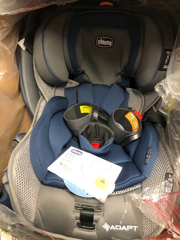 Photo 3 of Chicco Fit4 Adapt 4-in-1 Convertible Car Seat - Vapor | Grey