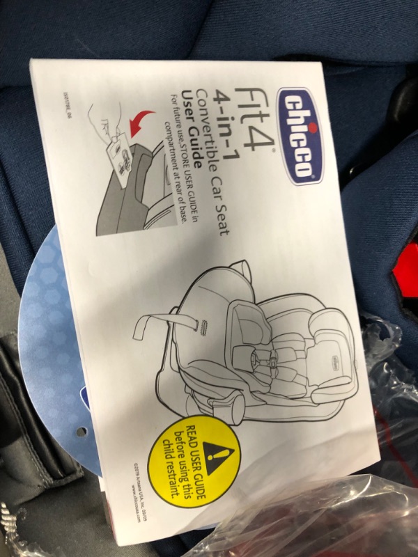 Photo 1 of Chicco Fit4 Adapt 4-in-1 Convertible Car Seat - Vapor | Grey