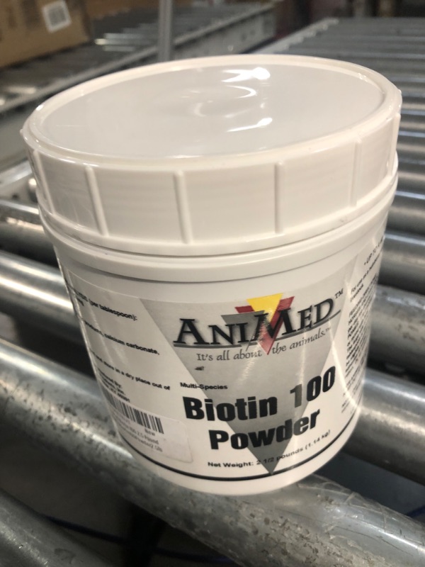 Photo 3 of (2x) AniMed Biotin 100 2.5 Pounds