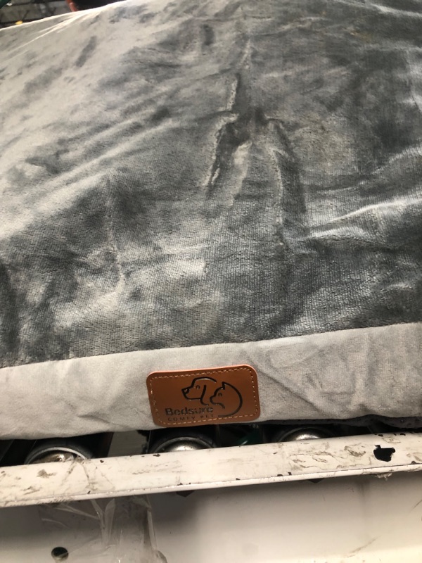 Photo 1 of *Dirty needs to be cleaned. Foam needs to be adjusted. Yiruka XL Dog Bed, Orthopedic Dog Bed