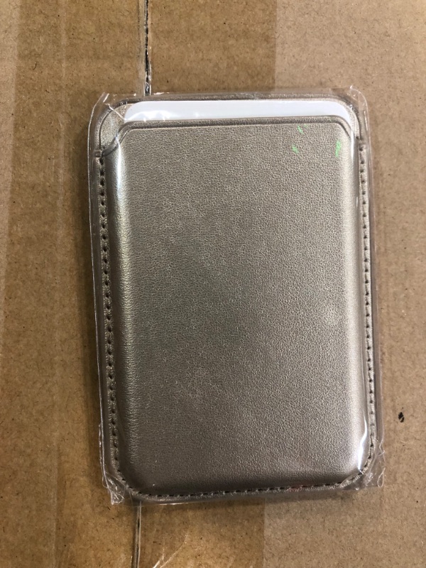 Photo 3 of * used * 
 MARETU Magnetic Wallet Card Holder with Mag Safe, Leather Phone Wallet for iPhone 15 14 13 12 Pro/Pro Max/Plus/Mini,