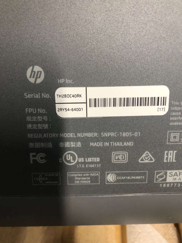 Photo 6 of HP - Tango Wireless Instant Ink Ready Inkjet Printer - Wisp Gray